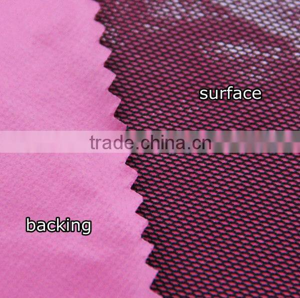 very thin soft polyester leather for child garment