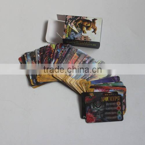 customized prinitng game cards tuck box cards