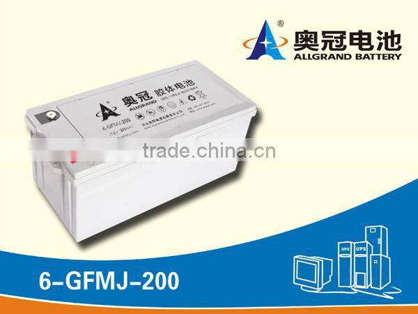 12V200Ah telecom battery UPS battery