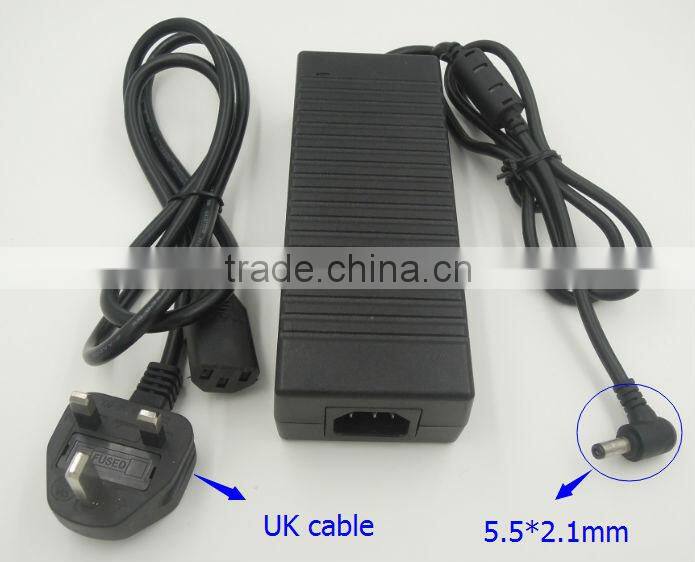 Made in china 120w 220v 24v 5a ac power adapter for ETL UL CE FCC ROHS