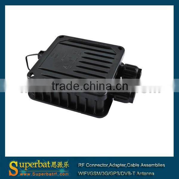 PV Solar Junction Box with 3 rails terminals for 120W Crystallin mc4 y solar connector