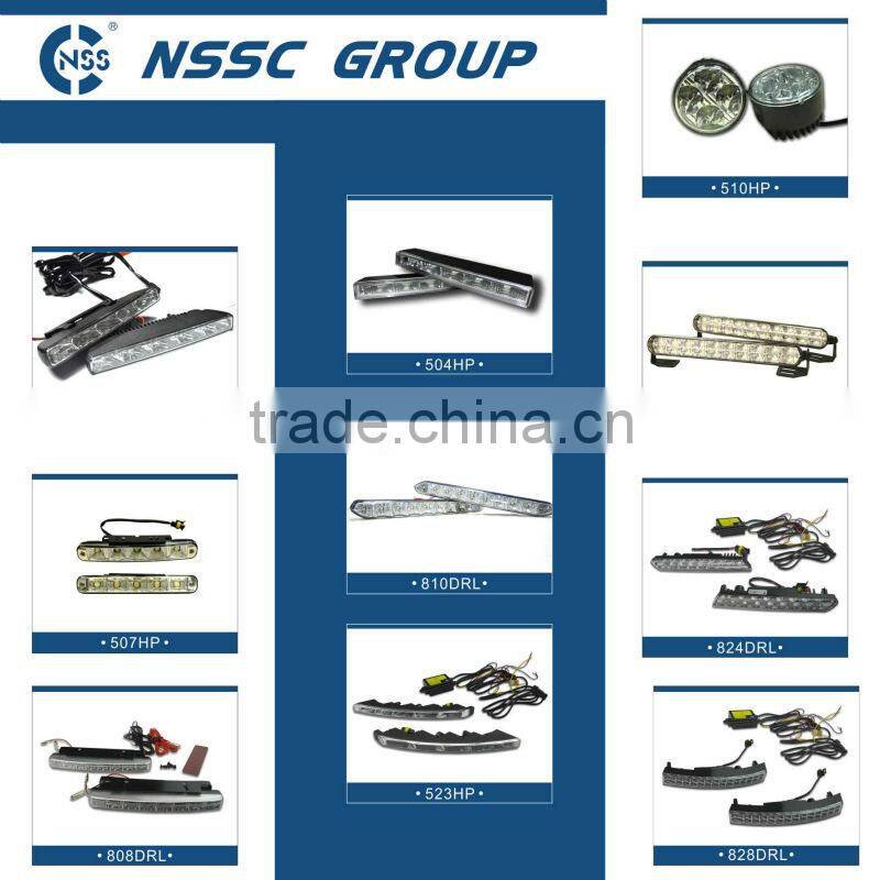 2013 NSSC E4 R87 9-32V latest DRL super brightness universal led daytime running lights