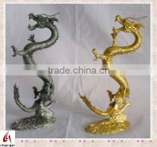 2012 crafts Chinese dragon statue