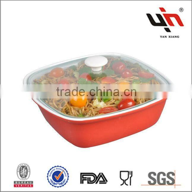 White Ceramic Grill Pan