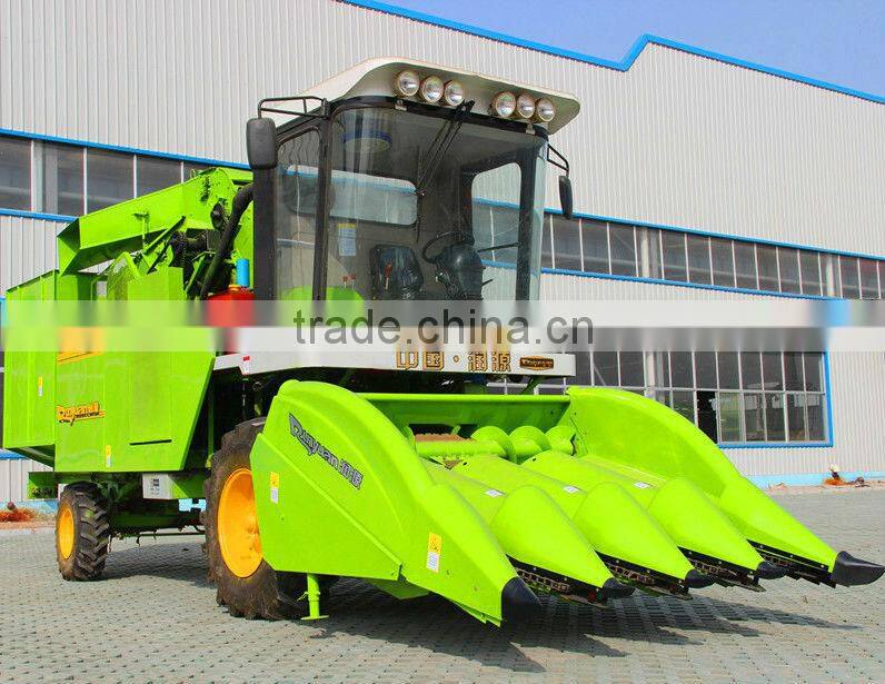 4 row mini corn combine harvester 4YZ-4B