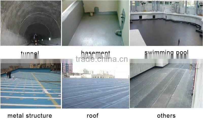 Eco friendly Self adhesive waterproof bitumen membrane with PP nonwoven fabric