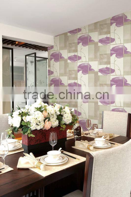 N-16122 modern beautiful korean 3d wallpaper self adhesive decoration