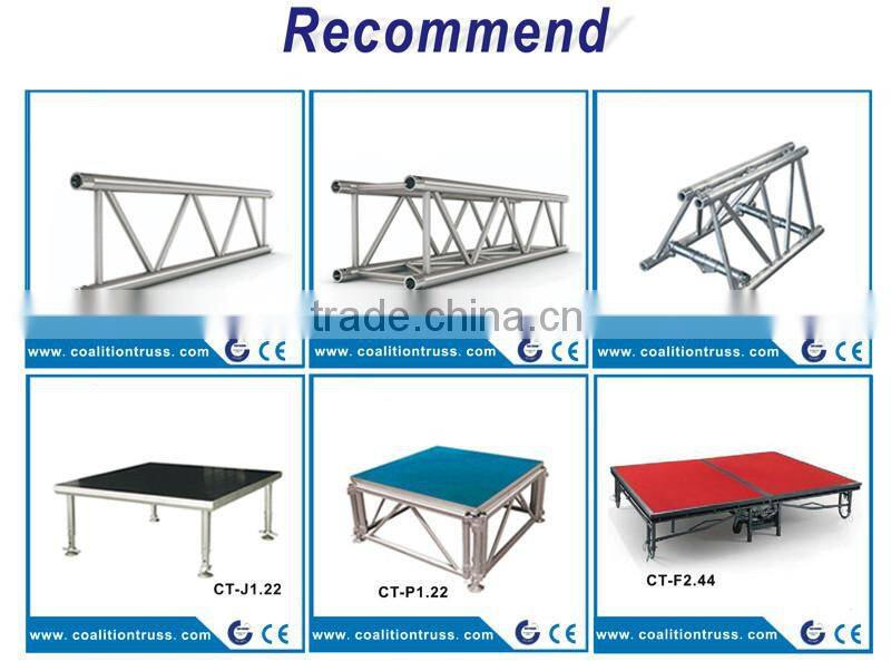 Aluminum led display truss, stage lighting truss rotating truss