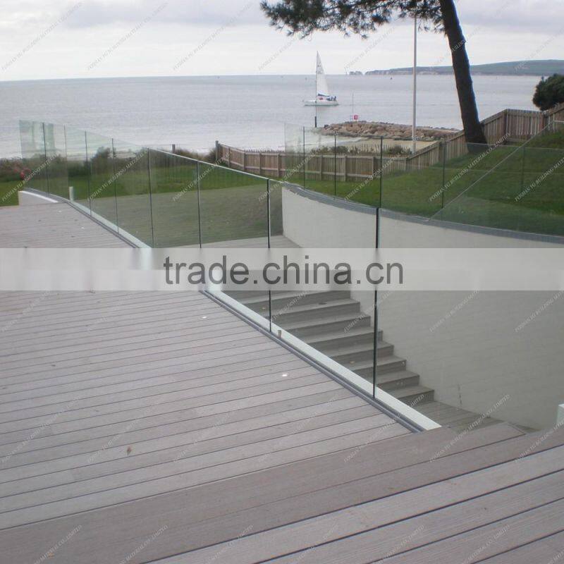 Indoor Frameless Tempered Glass Balustrade YG-B1117