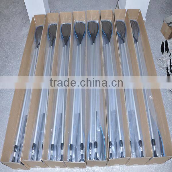 Beautiful blade fiberglass translucent inflatable boat stand up board sup paddle