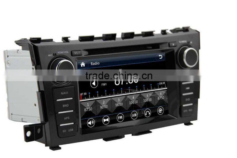 digital multimedia navigation system Car Lcd Monitor FOR nissan TEANA 2013 with 3G GPS DVD BT
