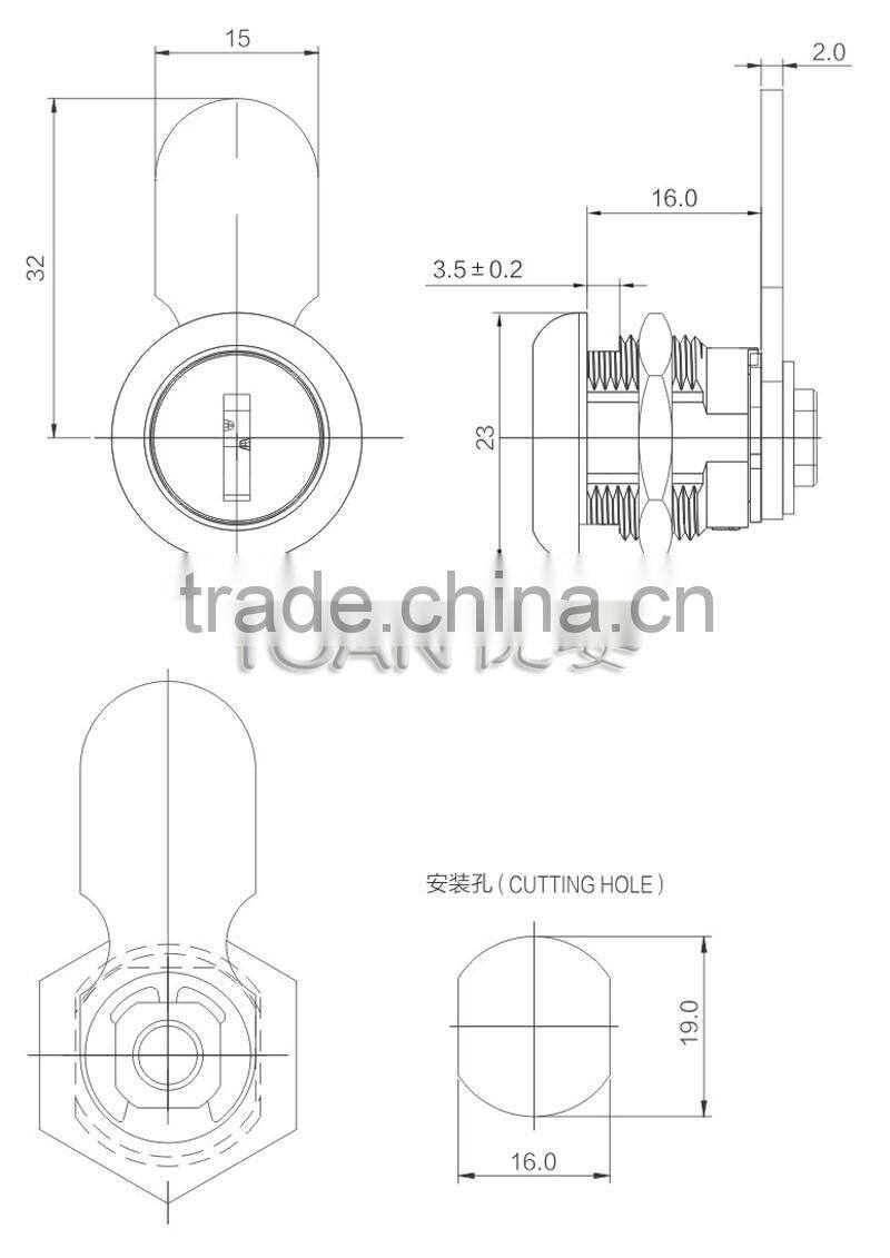 office desk drawer lock and magnetic lock for cabinets