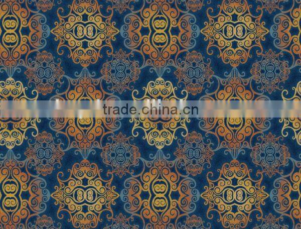 Machine-made printing exhibition carpet for star hotel