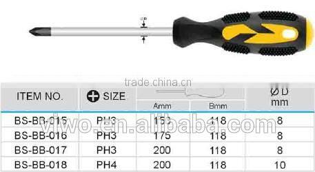 CR-V material TP&PTR handle Phillips#3 screwdriver