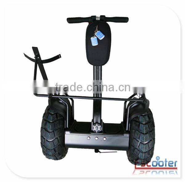 Electric golf scooter 2 wheel with golfbag holder