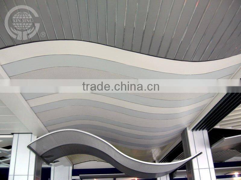 aluminum false ceiling tiles/ decorative perforation ceiling panel