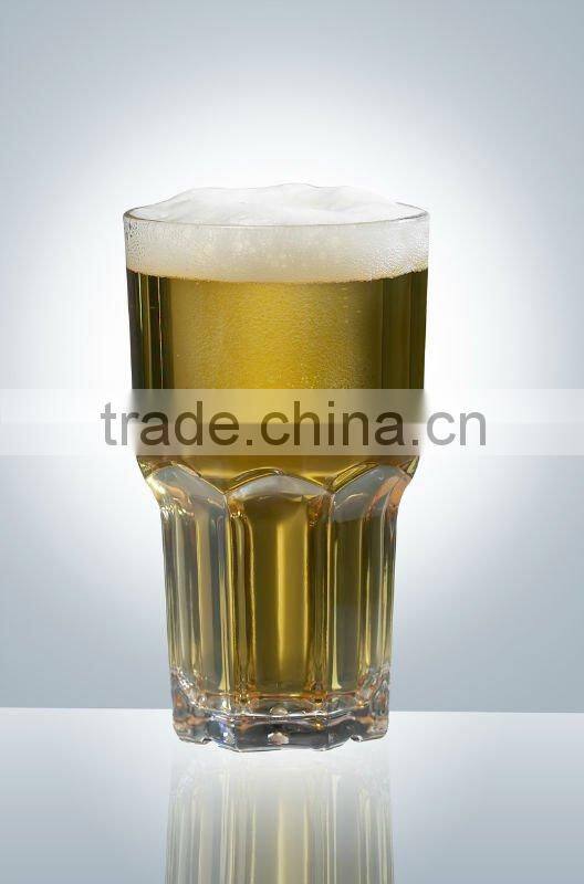 Wholesale Plastic Polycarbonate Batida Highball 320mL Glass,polycarbonate beer glass