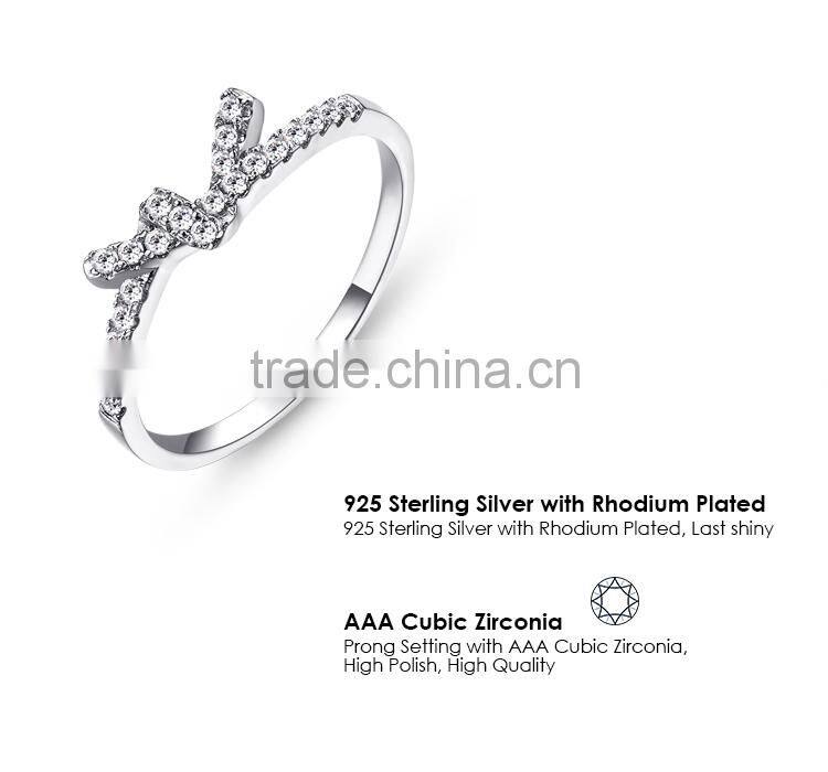 Hot New Fashion Women Fashion Jewelry 925 Sterling Silver Rings