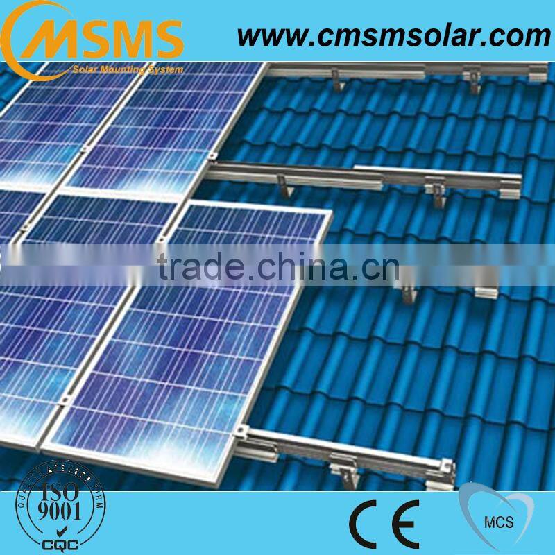 Wholesale solar roof pv mounting structure for solar panel