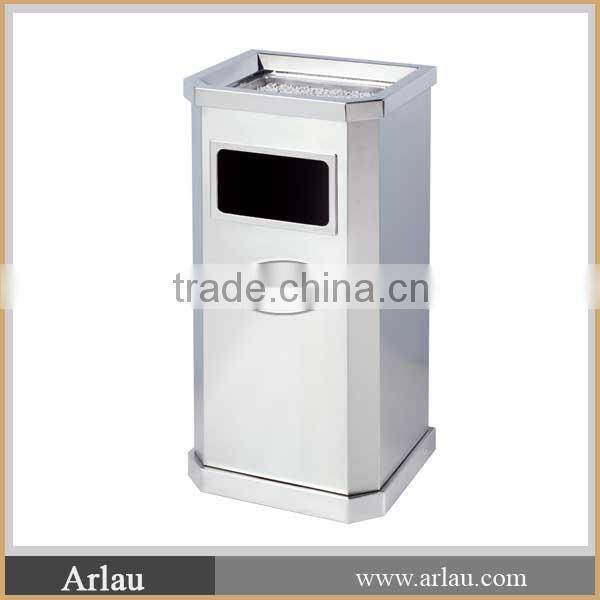 Indoor eco-friendly steel recycling trash bin for sale
