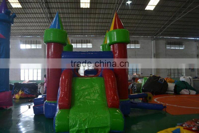 Strong PVC small size outdoor inflatable castle bouncer