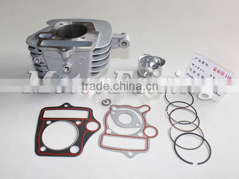 Hot Sell WAVE110 Motorcycle Cylinder Kits/Piston Kit 52.4mm Aluminum Alloy