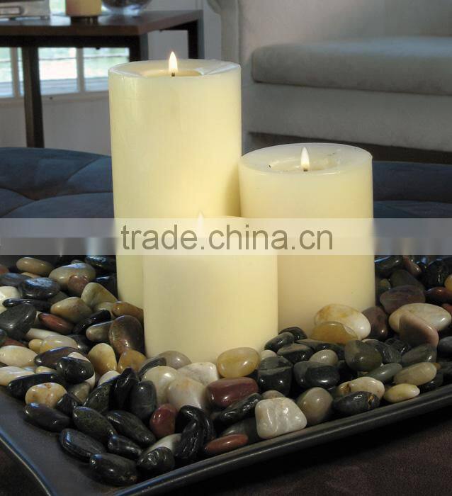 polished nature stone, polished stone decking against mesh