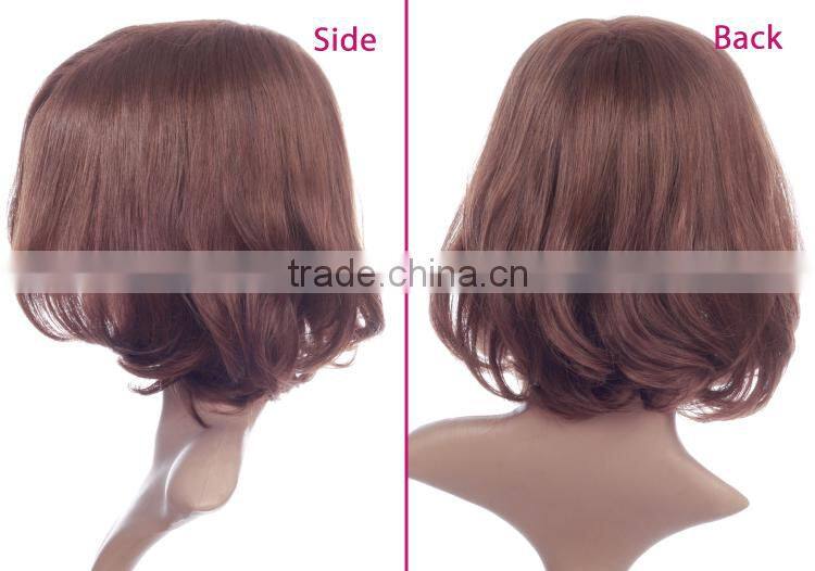 Wholesale cheap dark brown synthetic dreadlocks hair wig monofilament lace front wig