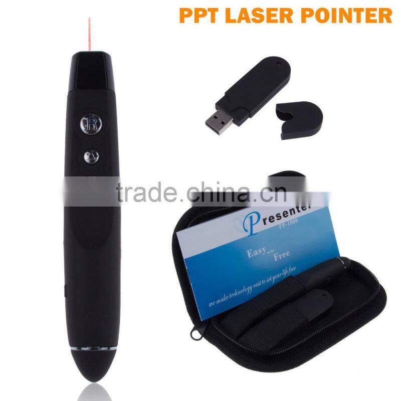 Wireless laser pointer USB Presentation Remote Contol Clicker Page Turning Laser Pen Light Pointers Lecture