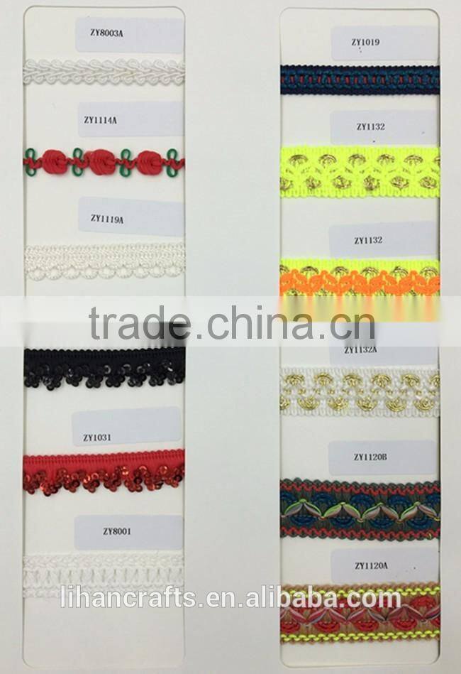 Wholesale High Quality H0907 Lace Ribbon,Crocheted Lace,100% Cotton Lace