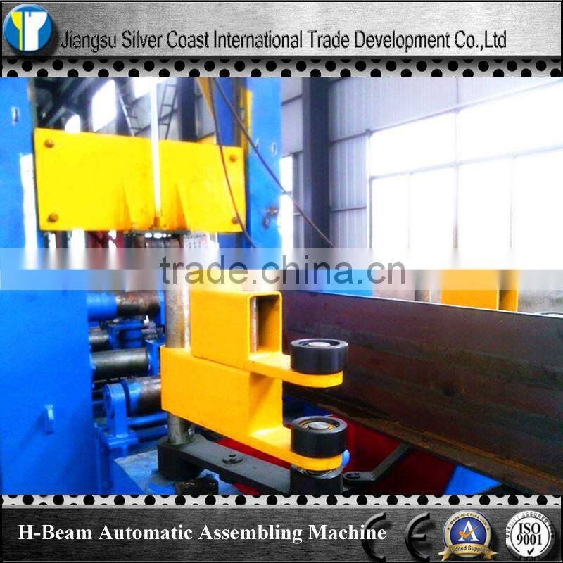H beam assembly machine with welder