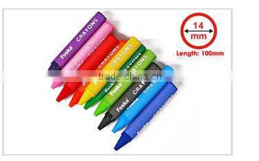 8/10/12PCS 100MMX11MM Good Quality Wax Crayon.