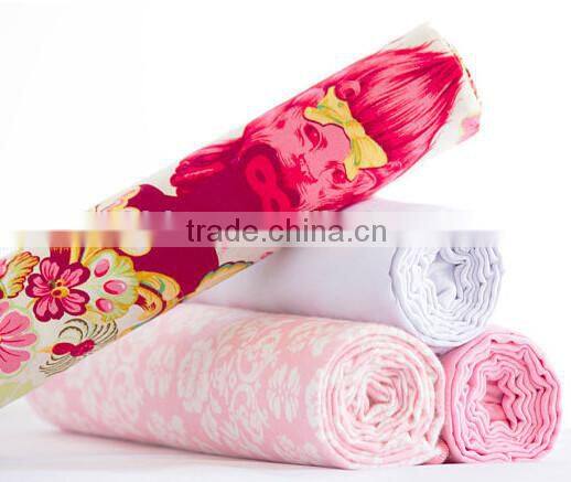 Big Red and Pretty Design Baby Wrap Bamboo Muslin
