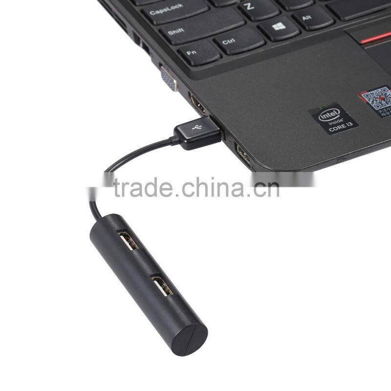 New 2015 Factory Supply slim shape Low cost USB2.0 Hub high speed 4 ports USB Hub for PC and Laptop