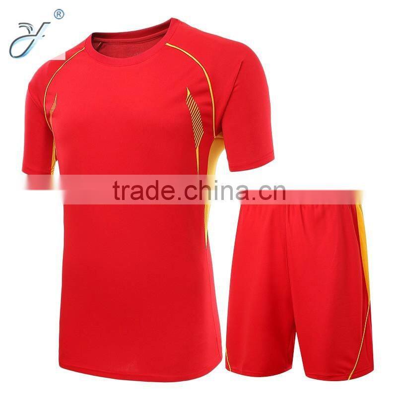 Blank Plain Color Jersey T Shirt Gym Outfit Men's Sport Shirt