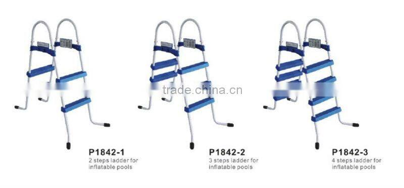 Poolstar P1842-1 P1842-2 P1842-3 stainless steel inflatable pool ladder