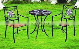 metal KD outdoor bistro furniture set