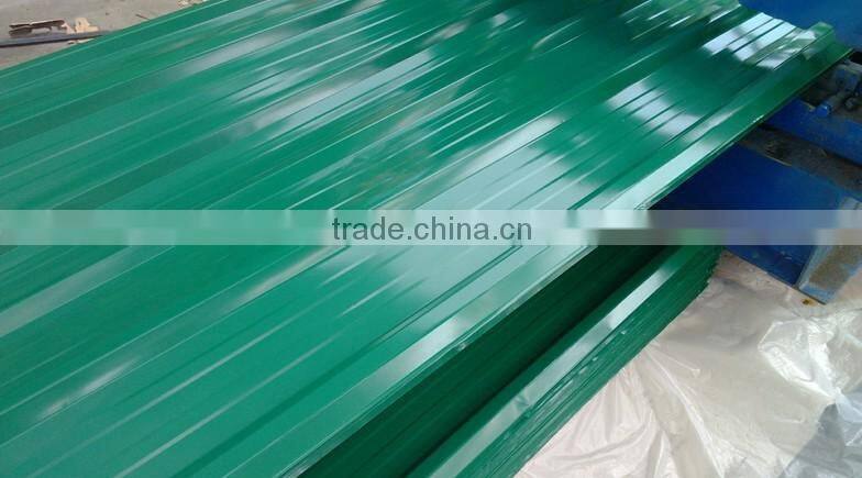 pre-painted corrugated steel sheet