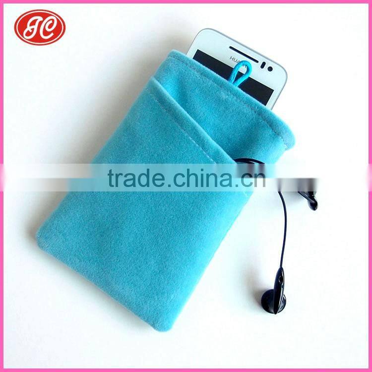 small quantity clothing manufacturer hand made bags waterproof microfiber phone pouch