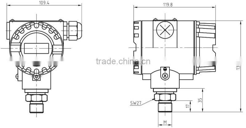 MPT521 digital smart pressure transmitter