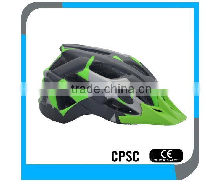 matt black outdoor equipment cycle short track helmet with sun visor