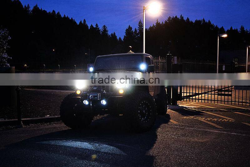 Sammoon LED driving lamps driving light head light original fctory atv suv sammoon aluminum housing pc lens cree led