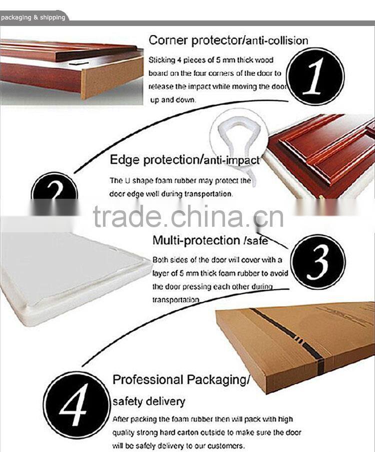 soundproof sliding solid wooden door teak wood solid wooden door