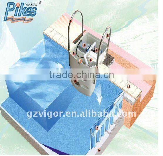 New Design swimming pool tile cleaning equipment