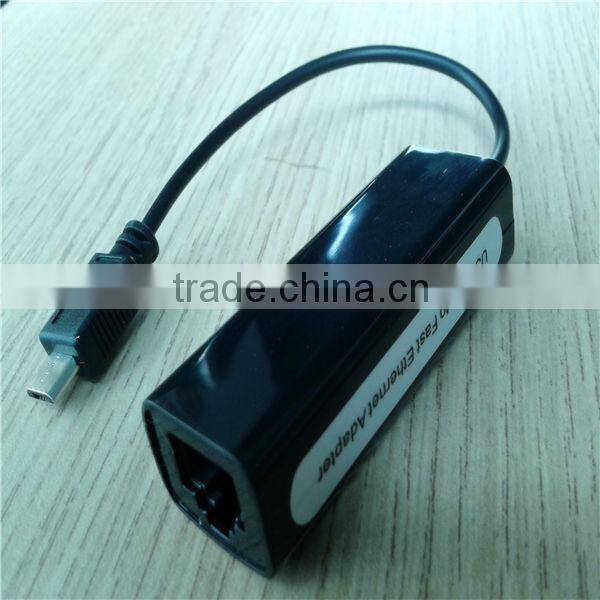 Hot Selling Fast ethernet usb rj45 converter usb2.0 with driver CD