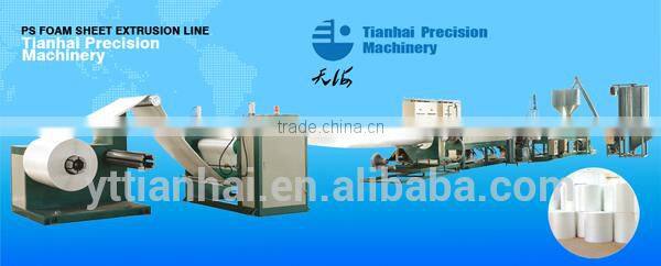 High Output PS Foam Sheet Plastic Extrusion Line