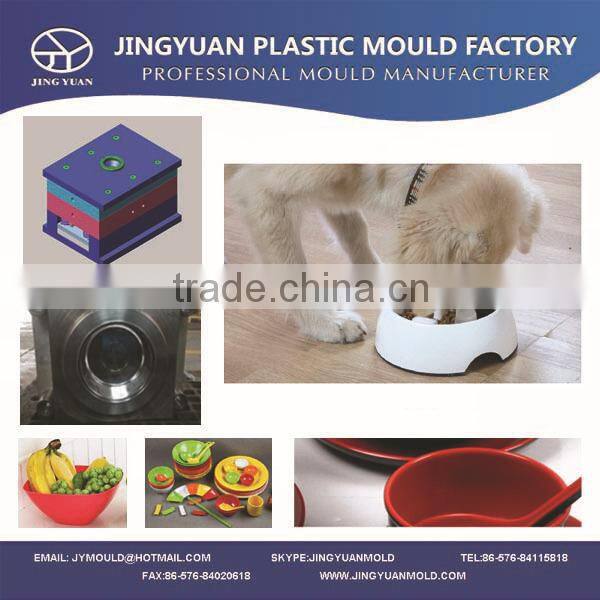 Zhejiang OEM Factory Professional Plastic Automatic Pet Feeder Moulds /Automatic Animal Feeder Bowl Injection Molds Manufacturer