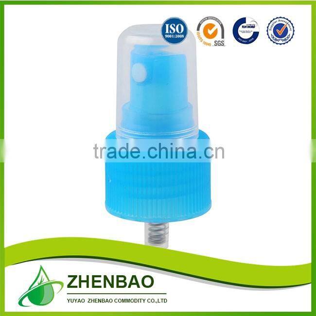 Ribbed closure custom purple transparent mist sprayer perfume 18 410 fine mist sprayer nozzle plastic fine mist sprayer pump