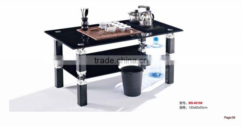 hot sale modern tempered glass coffee table