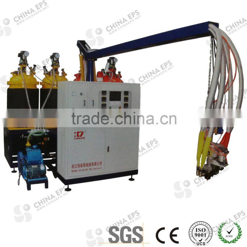 two components high temperature TDI+MOCA elastomer casting machine for PU Ring